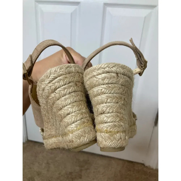 Patricia Green snake print espadrille wedges sz 7 - Picture 6 of 11